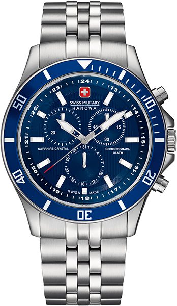 Swiss Military Hanowa Flagship Chrono saffierglas 06-5183.7.04.003