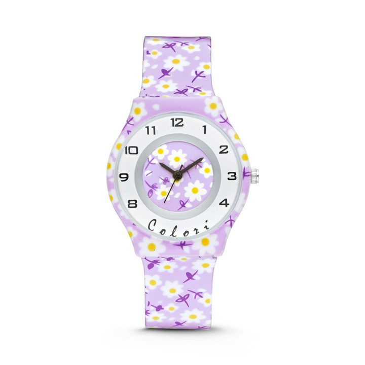 Colori Kinderhorloge Flower 34 mm 5-CLK047