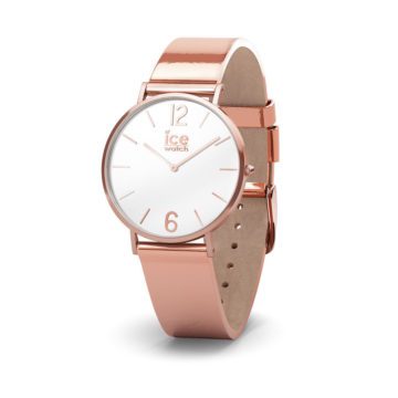 Ice-Watch IW015091 ICE City Sparkling – Glitter – Metal – Rosegold – Small horloge