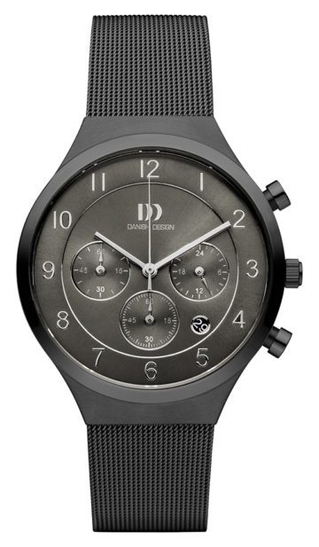 Danish Design Herenhorloge Staal Saffierglas IQ64Q1113