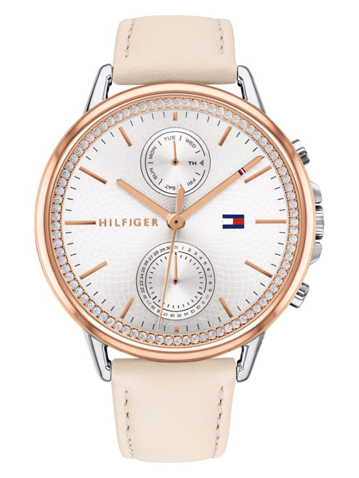 Tommy Hilfiger 1781913 Horloge Carly 40 mm rosékleurig-roze