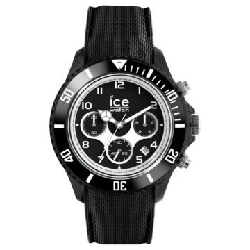 Ice-Watch IW014222 ICE Dune – Silicone – Black – Exrta Large horloge