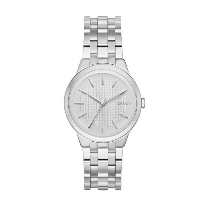 DKNY NY2381 Horloge Parkslope staal zilverkleurig 40 mm