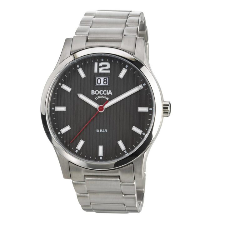 Boccia Herenhorloge titanium 3580-02