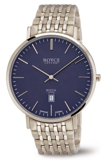 Boccia Herenhorloge Royce Concept titanium 3605-01