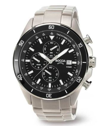 Boccia Herenhorloge titanium Chronograaf 3762-01