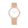 Colori Essentials 5 COL584 Horloge - Siliconen Band - Ø 40 mm - Beige