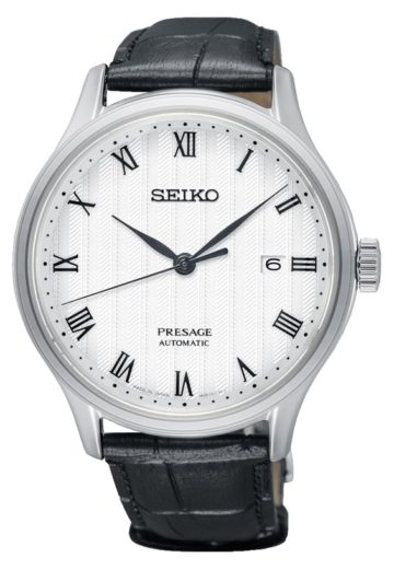 Seiko Presage Herenhorloge Presage Heren Analoog Zilverkleurig SRPC83J1