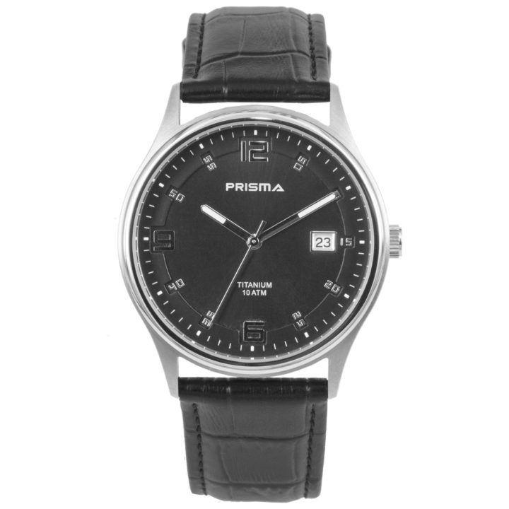 Prisma P.1729 Herenhorloge Black Titanium