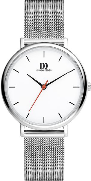 Danish Design IV62Q1190 Horloge 34 mm staal/mesh