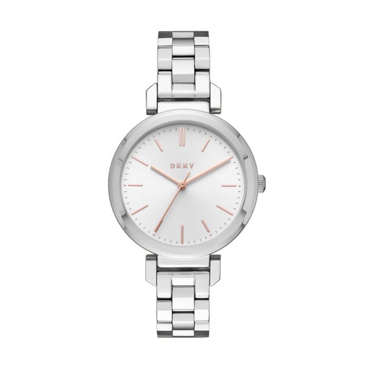 DKNY NY2582 Ellington 34 mm zilverkleurig Dameshorloge