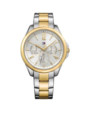 Tommy Hilfiger Horloge Savannah goud- zilverkleurig TH1781825