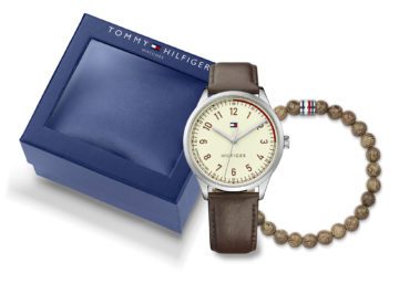 Tommy Hilfiger TH2770020 Polshorloge Leer Bruin Heren