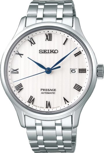 Seiko Presage Herenhorloge Presage Heren Analoog Zilverkleurig SRPC79J1