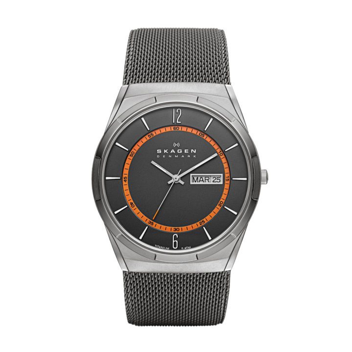 Skagen SKW6007 Horloge Melbye titanium zilvergrijs