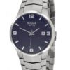 Boccia Herenhorloge Titanium zilverkleurig-blauw 3561-04