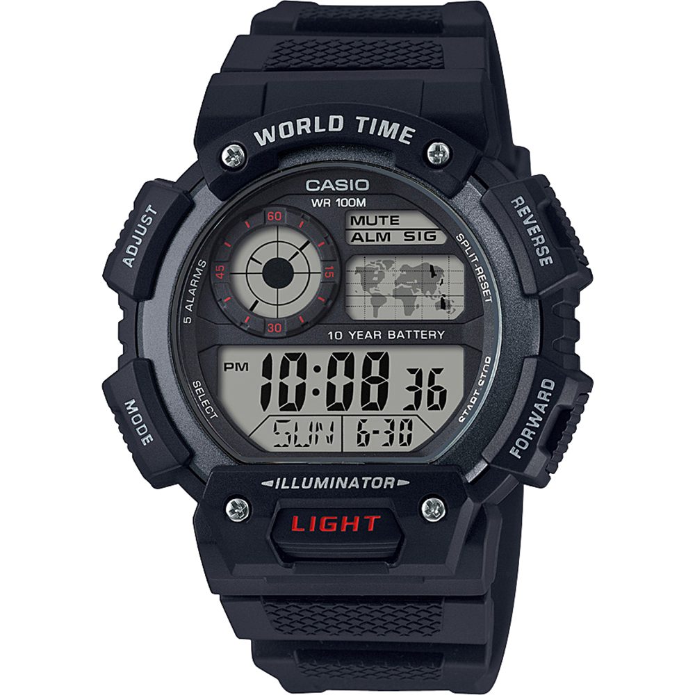 Casio horloge (AE-1400WH-1AVEF)