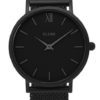 CluseCW0101203012 horloge Minuit Mesh full black 33 mm