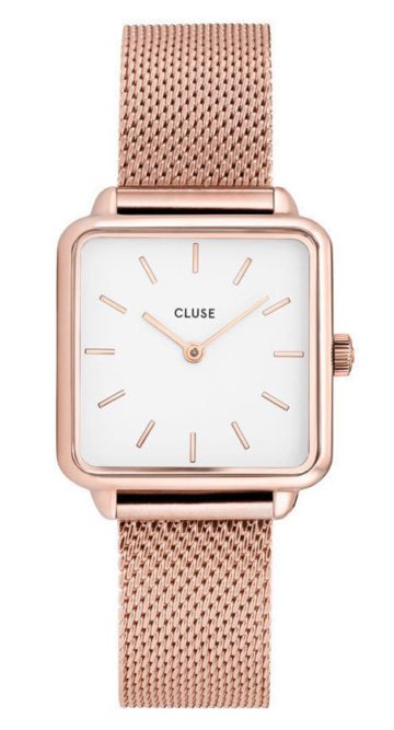 Cluse CW0101207001 horloge La Garconne 'Rosegold' rosékleurig 29 mm