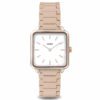 CLUSE CW0101207026 Horloge La Tetragone staal rosekleurig 26 mm