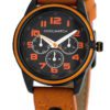 Coolwatch kinderhorloge 'Jack Oranje' staal-leder CW.250