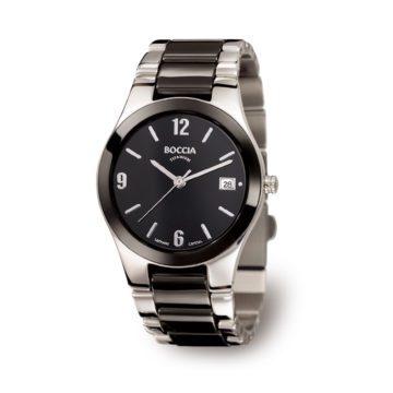 Boccia 3189-02 Titanium horloge met keramiek