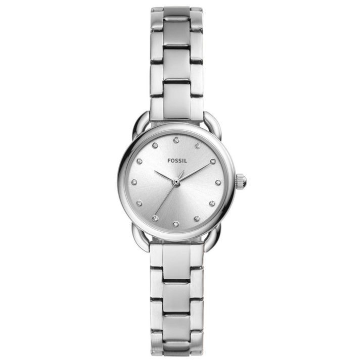 Fossil ES4496 Dameshorloge Tailor Mini staal zilverkleurig 28 mm