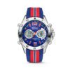 Colori Horloge Holland Sports staal/nylon rood-wit-blauw 48 mm 5-CLD135