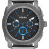 Fossil Herenhorloge FS4931 'Machine' 45 mm Chronograaf