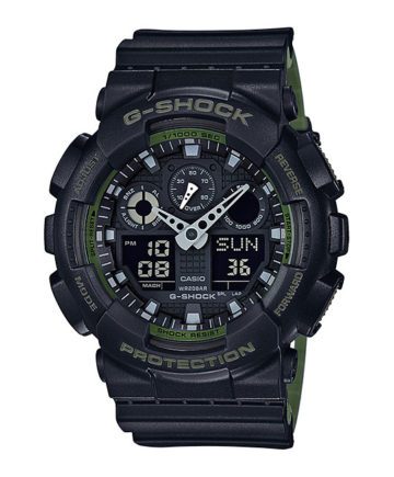 Casio G-Shock GA-100L-1AER Chronograaf, gemiddelde snelheid 52 mm