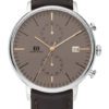 Danish Design IQ48Q975 Horloge Chronograaf staal/leder