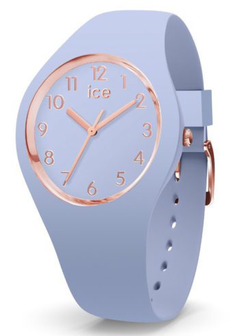 Ice-Watch ICE Glam Sky 35,5 mm lichtblauw-rosékleurig IW015329