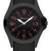 Garonne KQ13Q466 kinderhorloge 34 mm staal/rubber zwart