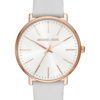 Michael Kors MK2800 Horloge Pyper staal/leder rosekleurig-wit 38 mm