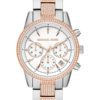 Michael Kors MK6651 Horloge Ritz staal rosekleurig 38 mm