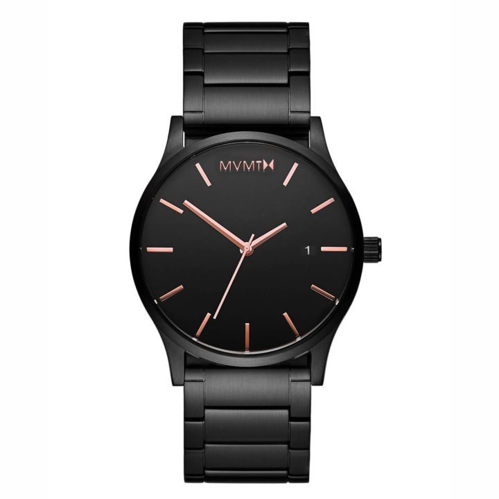 MVMT D-MM01-BBRG Horloge Classic Black Rose 45 mm