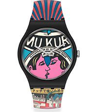 Swatch Unisex horloge (SUOZ334)