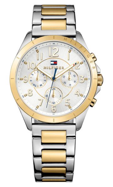 Tommy Hilfiger Horloge Kingsley goud- en zilverkleurig 37 mm TH1781607