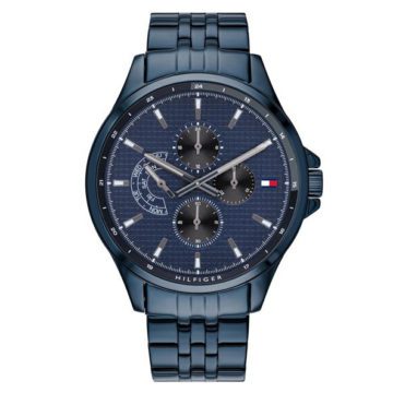 Tommy Hilfiger TH1791618 Horloge Shawn donkerblauw 44 mm