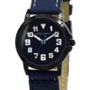 Coolwatch CW.248 kinderhorloge 'Jort' canvas-staal blauw-zwart