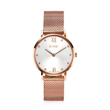 Zinzi ZIW631M Horloge Lady + gratis armband 26 mm rosekleurig